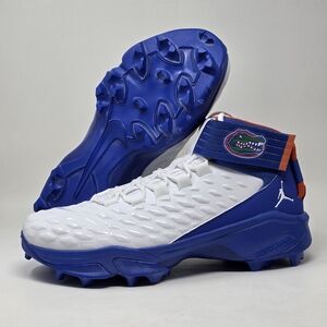 Nike Air Jordan Force Savage Pro 2 Mens Sz 13 PE FL Gators Cleats CV1666-102 New